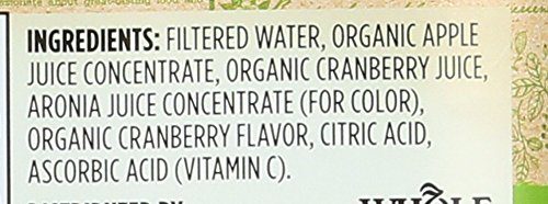 365 Organic 100% Juice Flavored Juice Blend From Concentrate, Cranberry, 64 Fl Oz