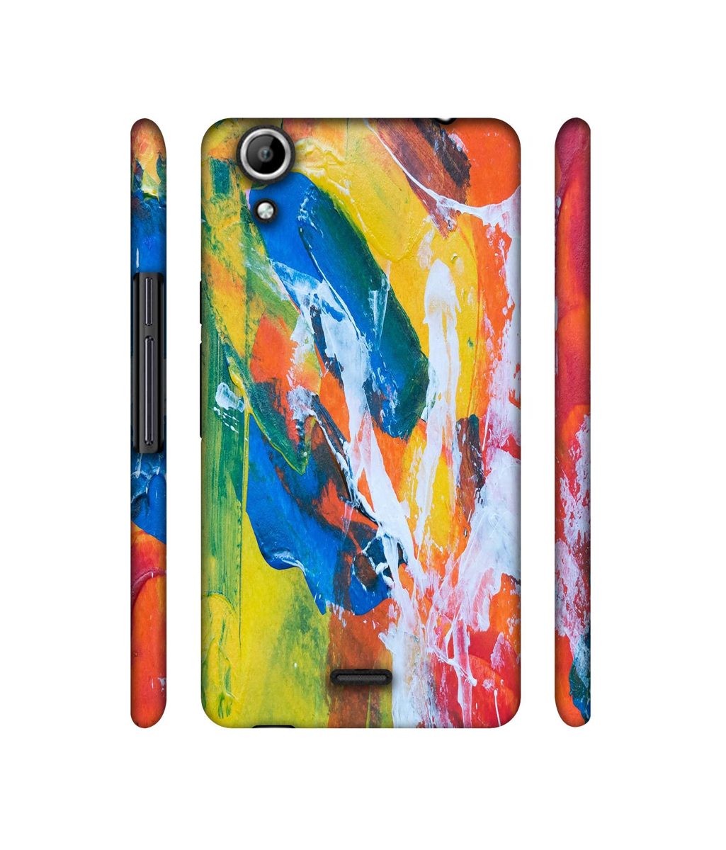 Amazon Brand - Solimo Designer Multicolor Paint On Wall 3D Printed Hard Back Case Mobile Cover for Micromax Canvas Selfie 2 Q340