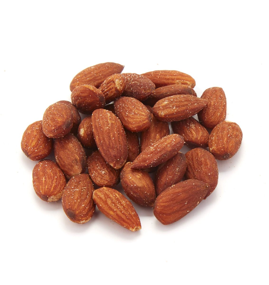 Amazon Brand - Happy Belly Roasted & Salted California Almonds, 48 Ounce
