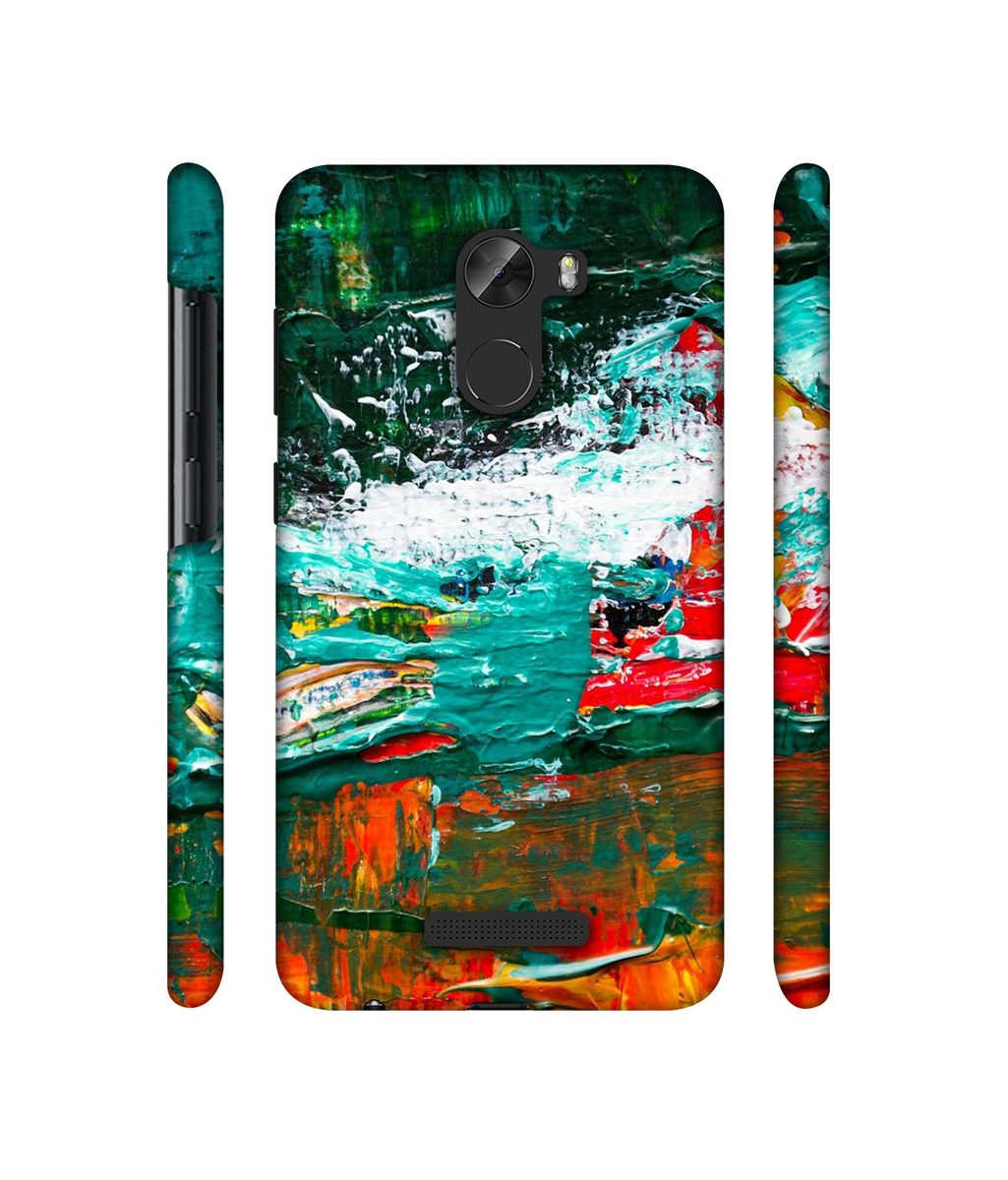 Amazon Brand - Solimo Designer Multicolor Glass Color 3D Printed Hard Back Case Mobile Cover for Gionee A1 Lite