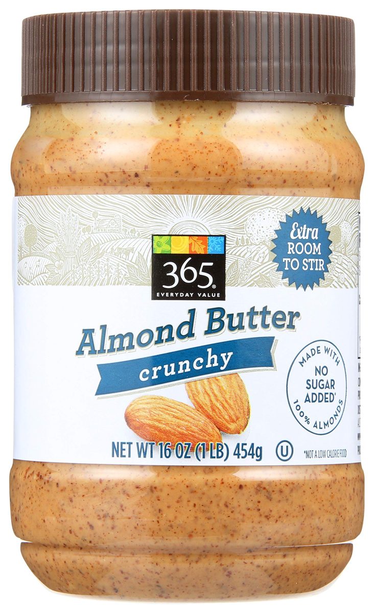 365 Everyday Value, Crunchy Almond Butter, 16 oz