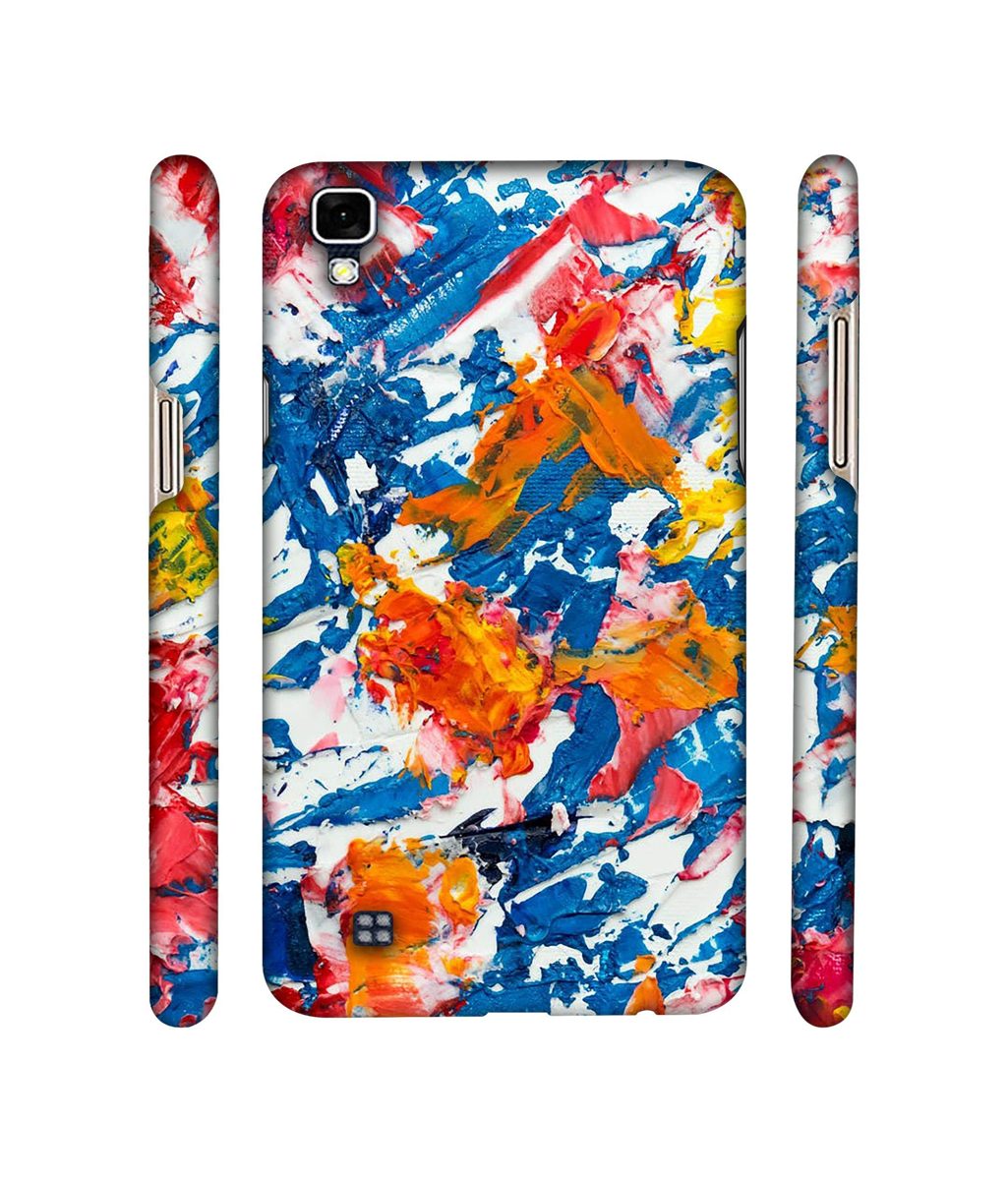 Amazon Brand - Solimo Designer Wax Color Mash On Canvas 3D Printed Hard Back Case Mobile Cover for LG X Power