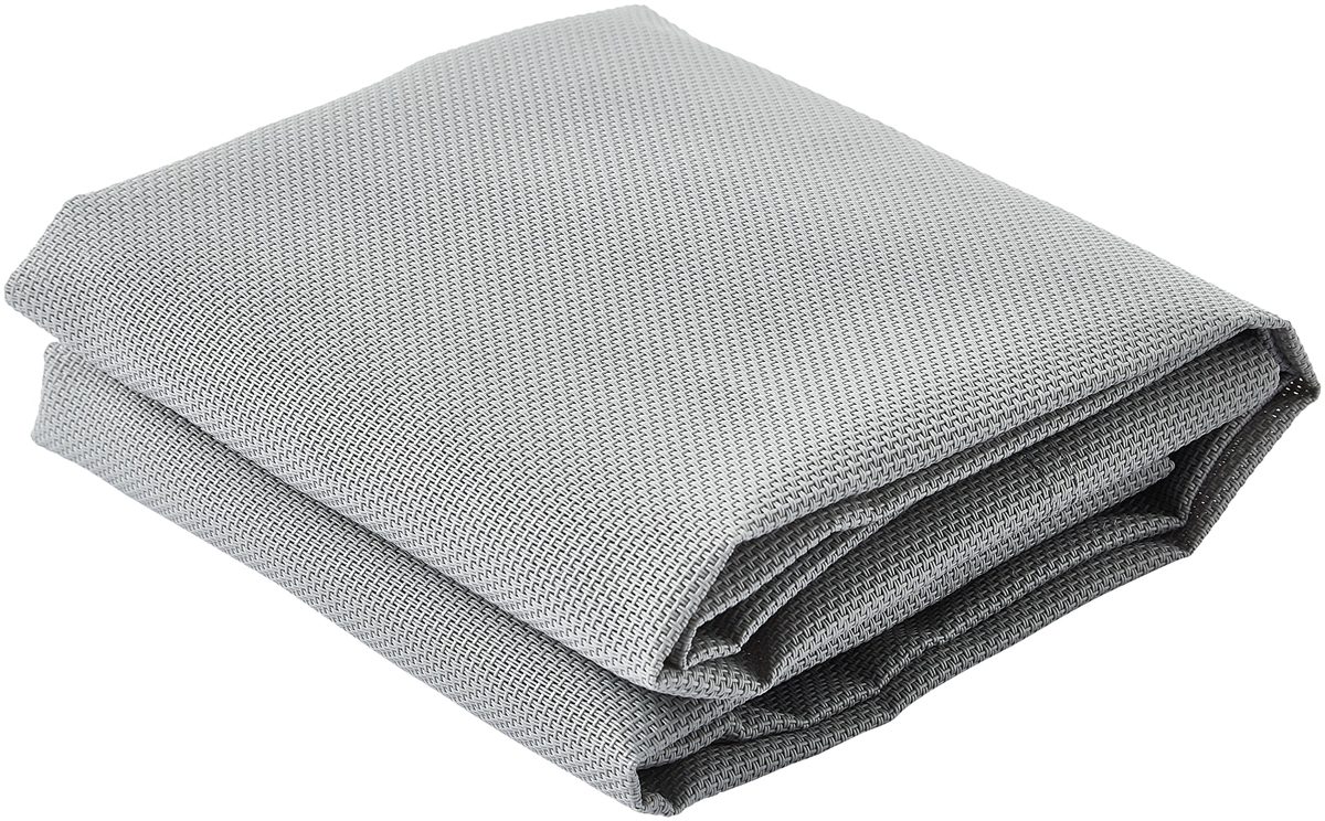 AmazonBasics Elevated Cooling Pet Bed Replacement Cover, S, Grey