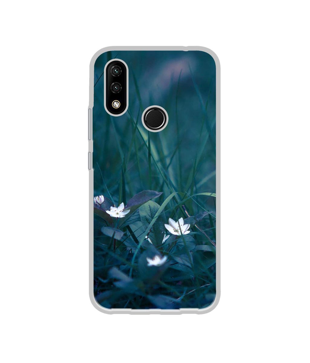 Amazon Brand - Solimo Designer White Flower UV Printed Soft Back Case Mobile Cover for Lenovo A6 Note