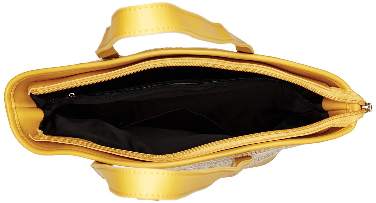 Flavia Women's Handbag (Yellow)