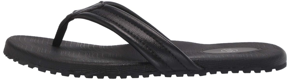 Amazon Brand - 206 Collective Men's Tomas Sandal, Black, 11 B US