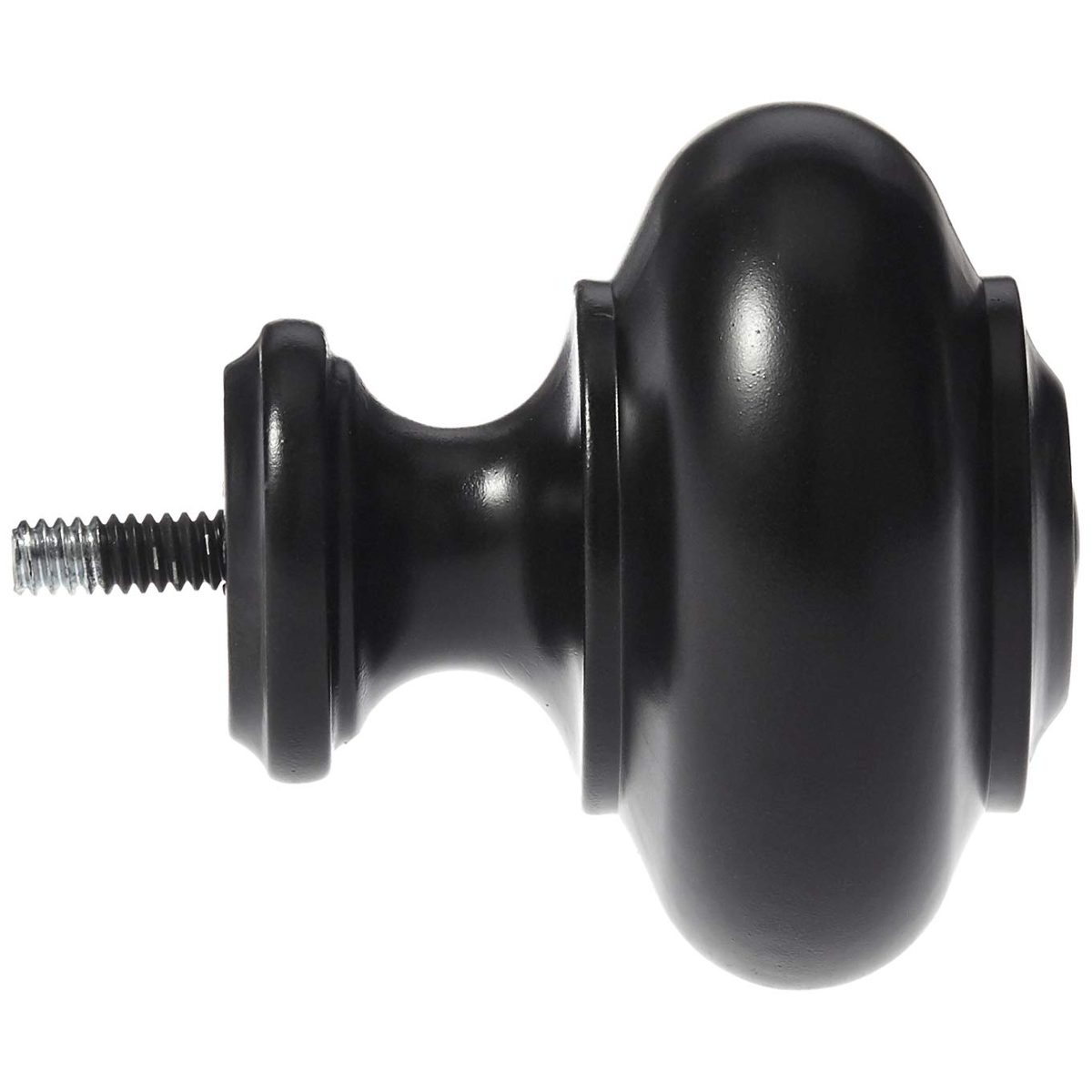 AmazonBasics Knob Finial for Curtain Rod
