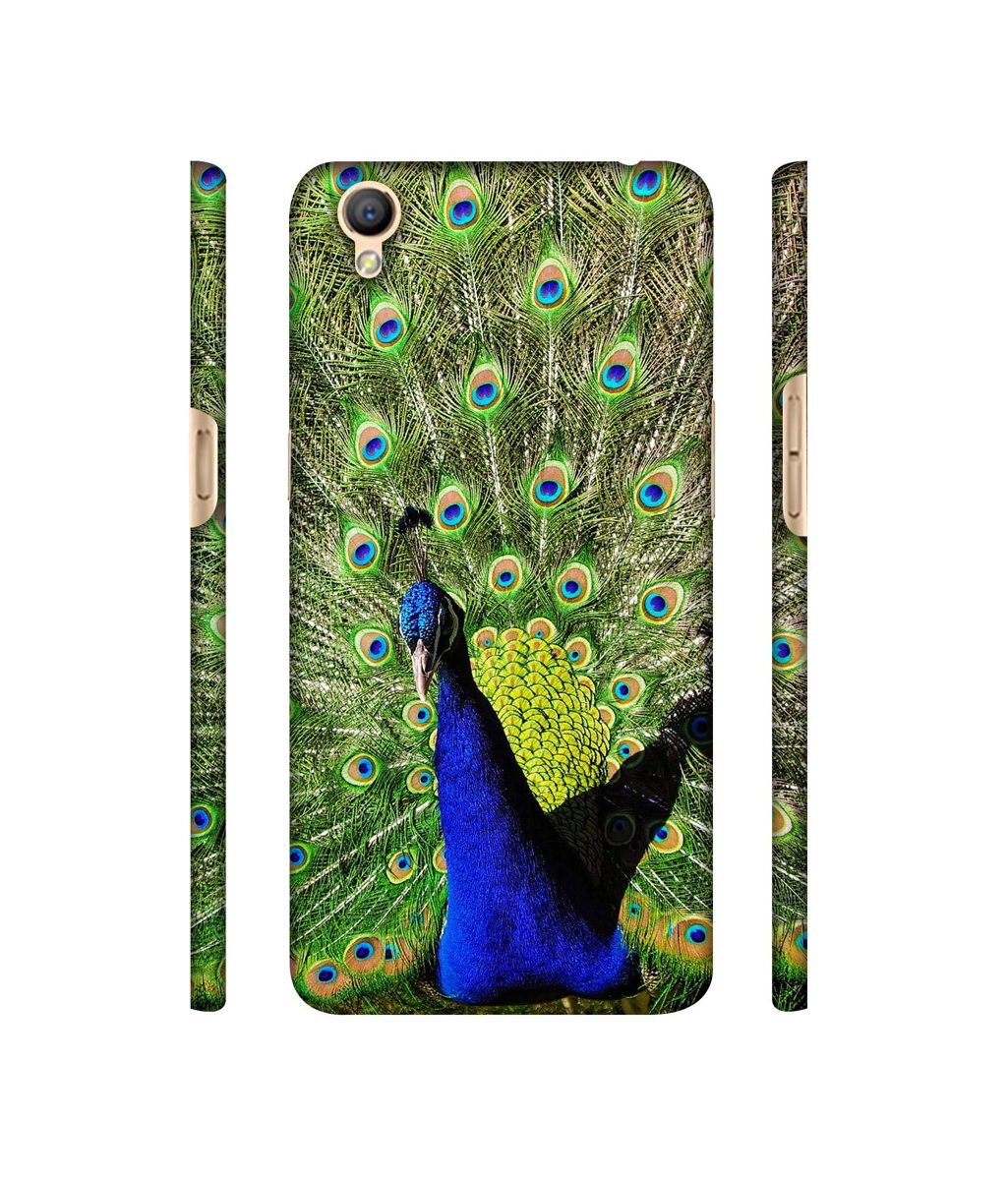 Amazon Brand - Solimo Designer Peacock 3D Printed Hard Back Case Mobile Cover for Oppo A37
