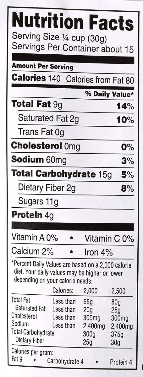 Amazon Brand - Happy Belly Chocolate & Dried Fruit Trail Mix, 16 oz