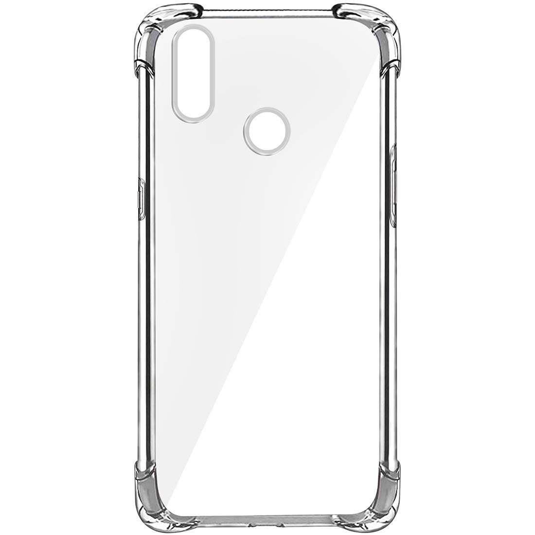 Amazon Brand - Solimo Mobile Cover (Soft & Flexible Back case) for Realme 3 Pro (Transparent)