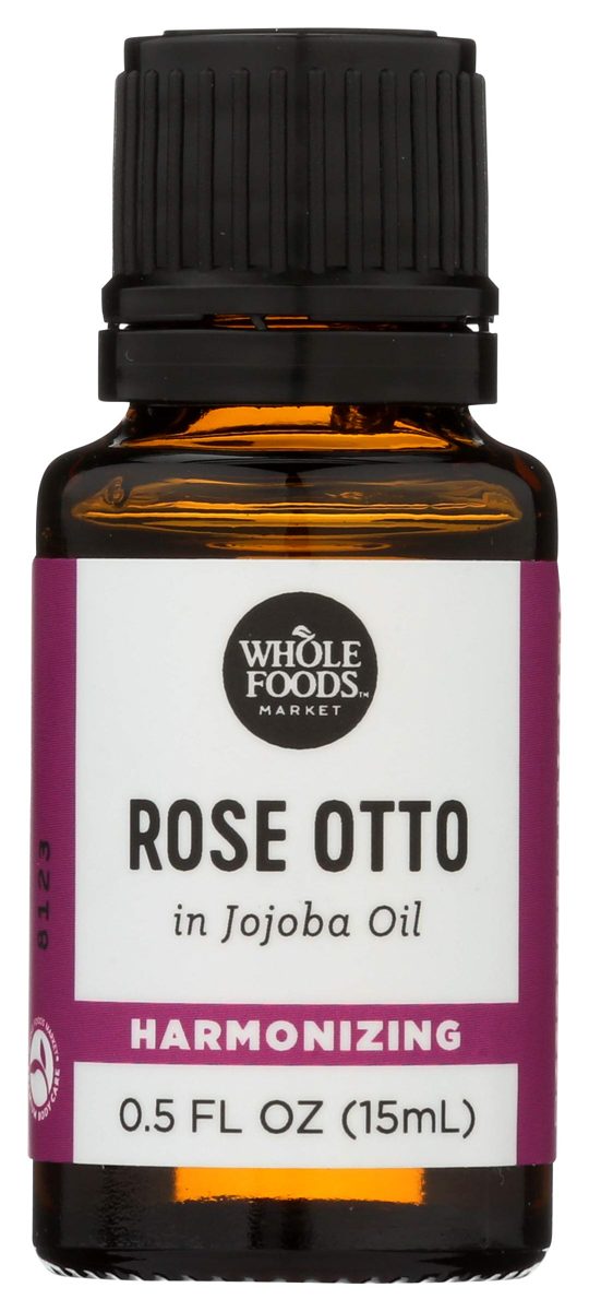 WHOLE FOODS MARKET Rose Otto In Jojoba Oil, 0.5 FZ