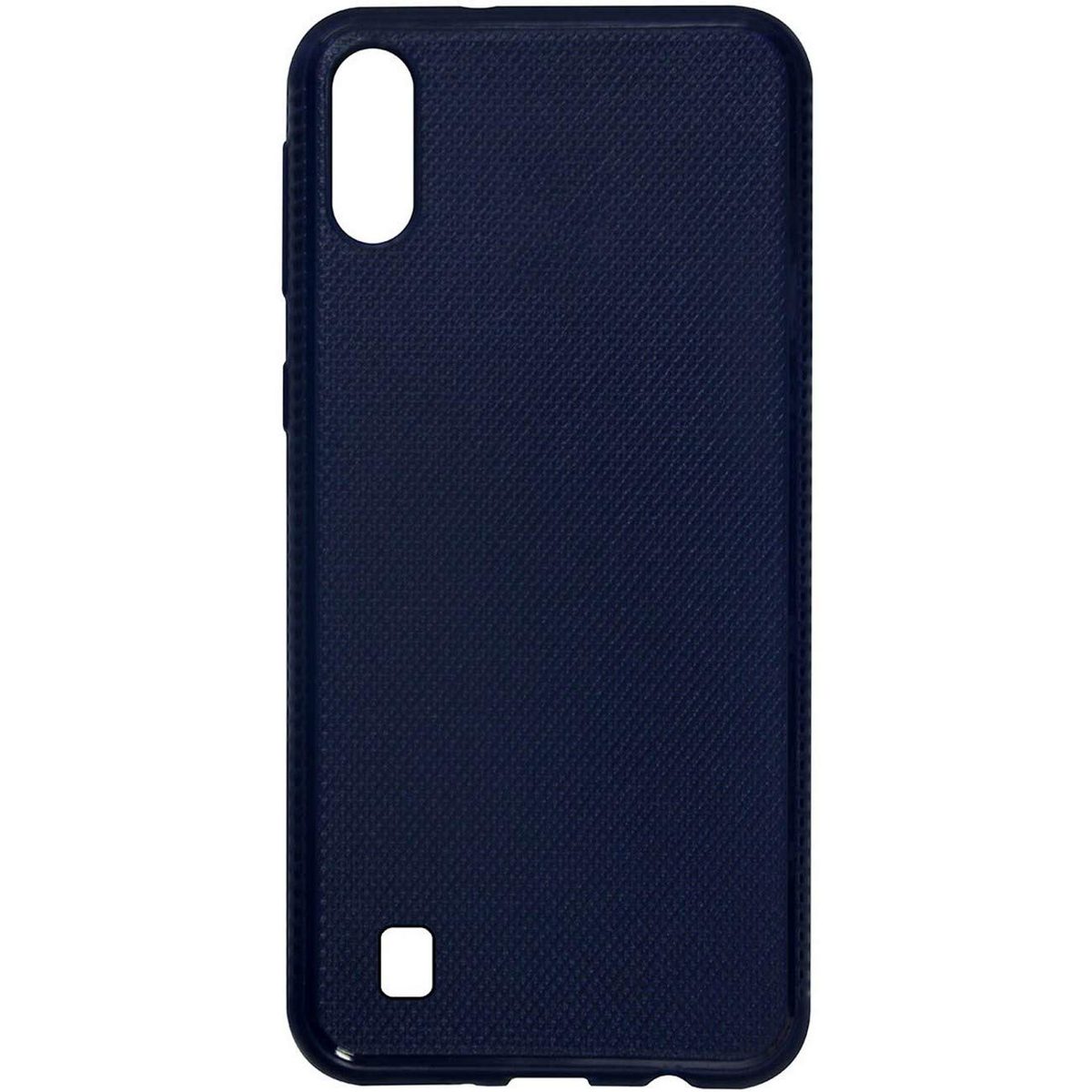 Amazon Brand - Solimo Mobile Cover (Soft & Flexible Back case) for Samsung Galaxy M10 (Blue)