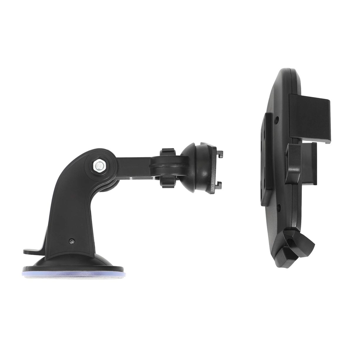 Amazon Brand - Solimo Assist Mobile Holder for Cars (360 Degree Rotation, Black)