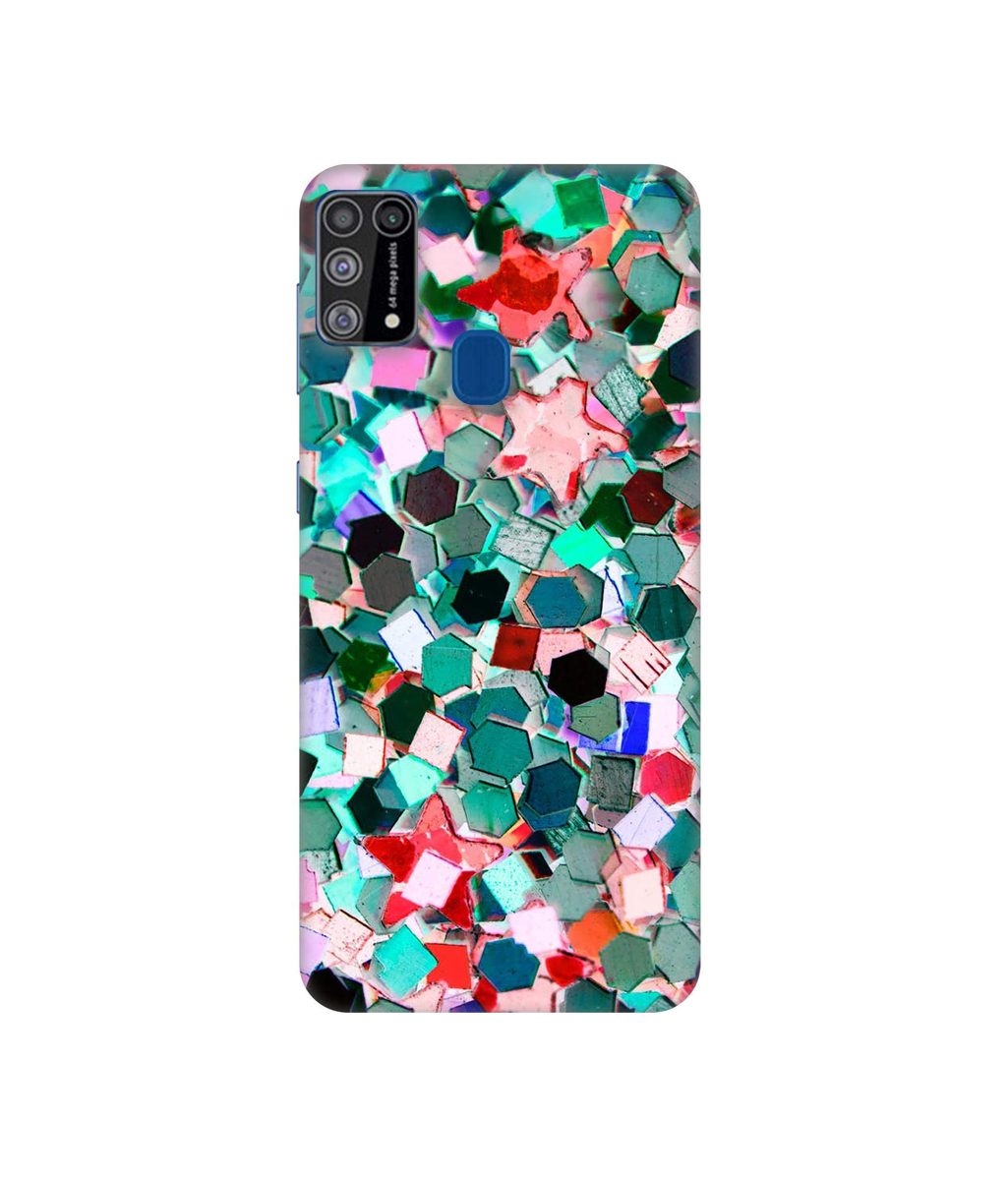 Amazon Brand - Solimo Designer Multicolor Stone 3D Printed Hard Back Case Mobile Cover for Samsung Galaxy M31