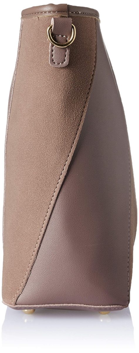 Flavia Women's Handbag with Pouch (Purple)