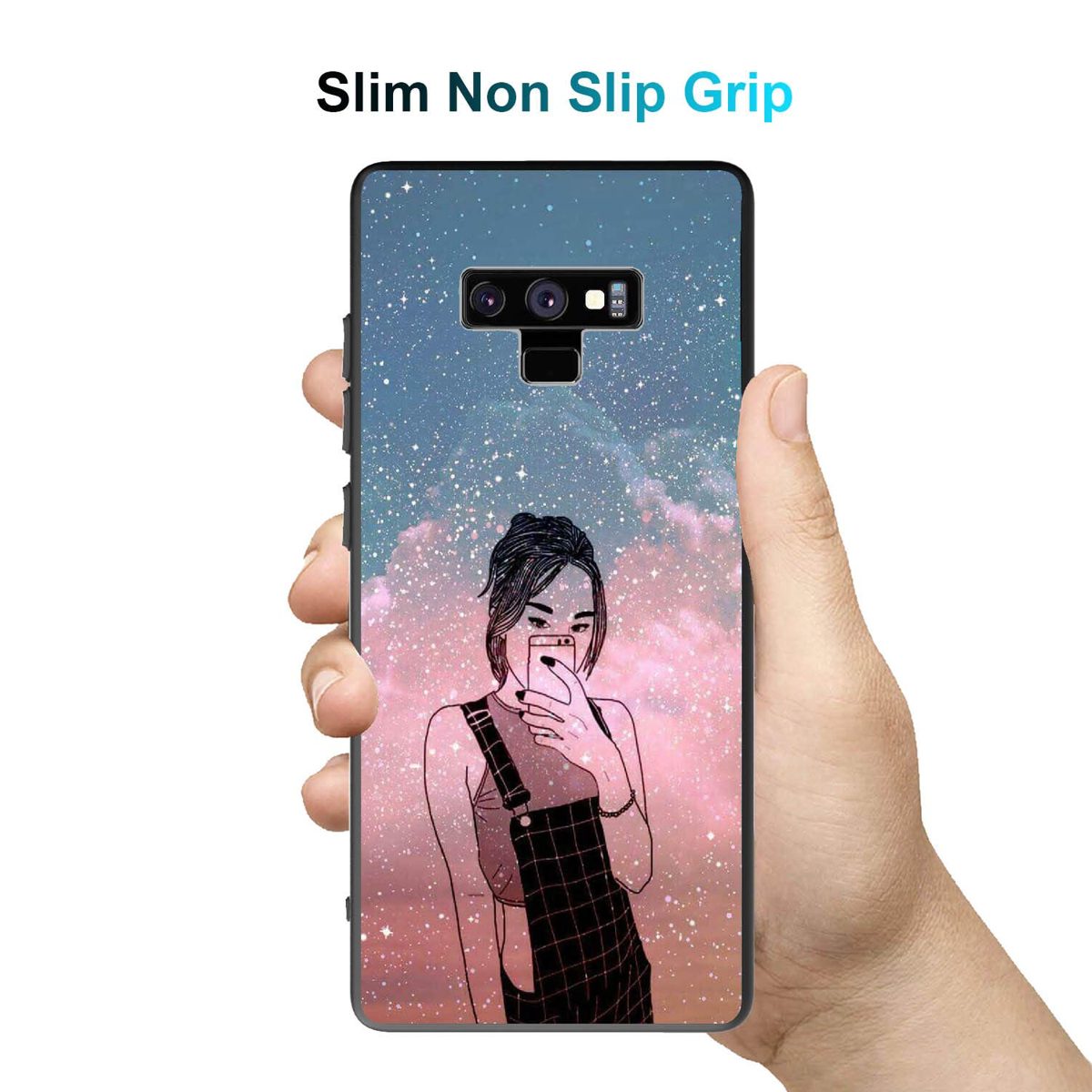 Amazon Brand - Solimo Designer Selfie Printed Hard Back Case Mobile Cover for Samsung Galaxy Note 9 (D1273)
