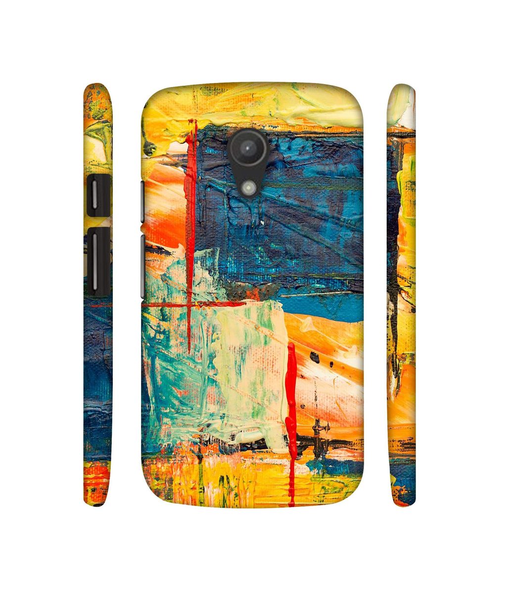 Amazon Brand - Solimo Designer Multicolor Box 3D Printed Hard Back Case Mobile Cover for Motorola Moto G 2nd Generation