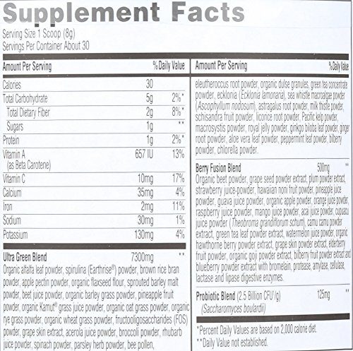 Whole Foods Market, Probiotics & Super Greens, 8.5 oz