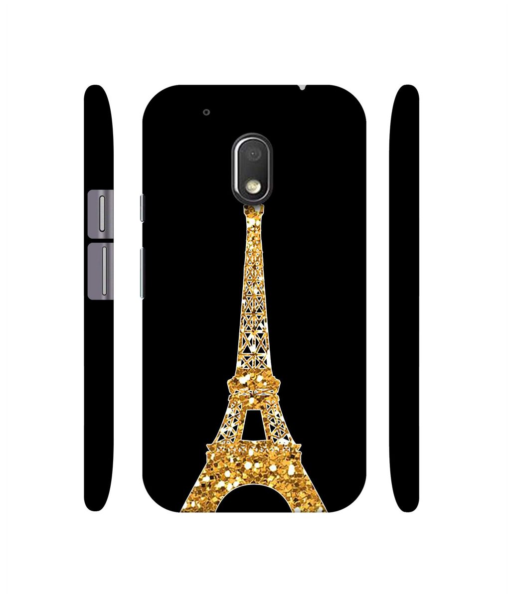 Amazon Brand - Solimo Designer Golden Pairs 3D Printed Hard Back Case Mobile Cover for Motorola Moto G4 Play