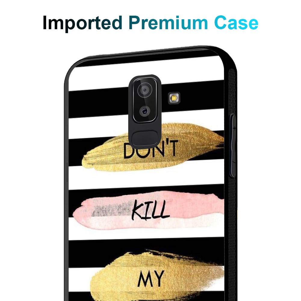 Amazon Brand - Solimo Designer Don't Kill My Vibe Printed Hard Back Case Mobile Cover forSamsung Galaxy J8 2018 / Samsung Galaxy On8 (D1204)