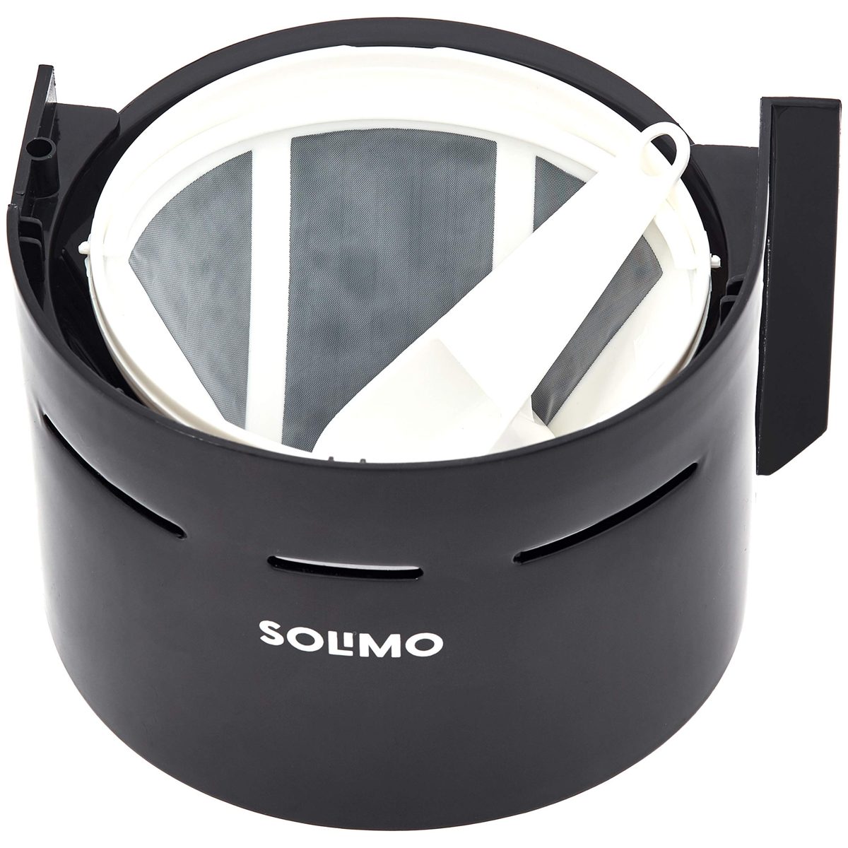 (Renewed) Amazon Brand - Solimo Zing Coffee Maker, Black (Ideal for Black coffee, Makes 4-6 Cups)