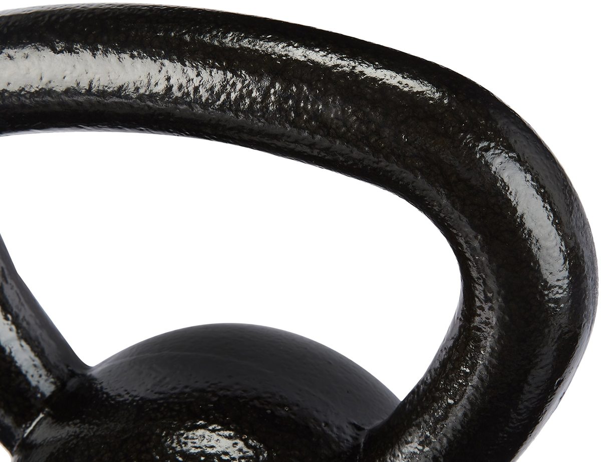 AmazonBasics Cast Iron Kettlebell (Various Sizes from 4 kg to 20 kg), 20 Kg