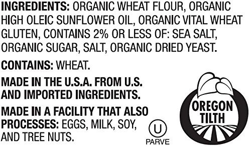 Wickedly Prime Organic Baked Pita Chips, Sea Salt, 12 Ounce