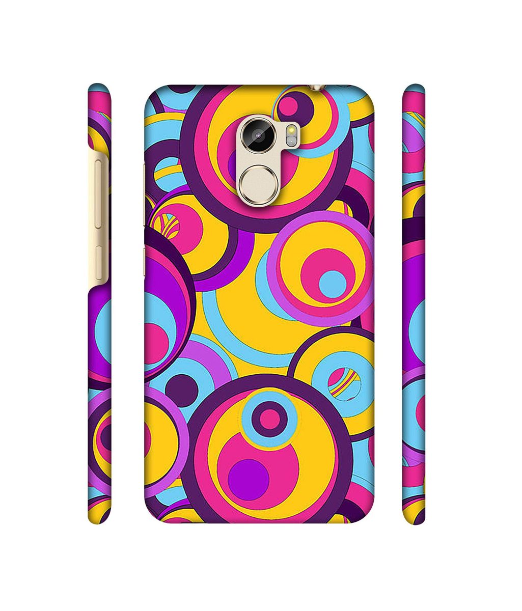 Amazon Brand - Solimo Designer Multicolor Circle 3D Printed Hard Back Case Mobile Cover for Gionee X1