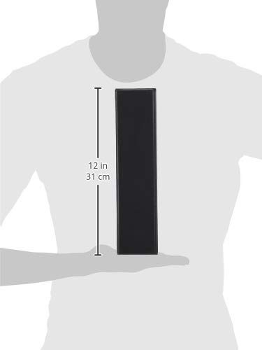AmazonBasics 2-Inch Round Ring Binder, Black, View, 12-Pack