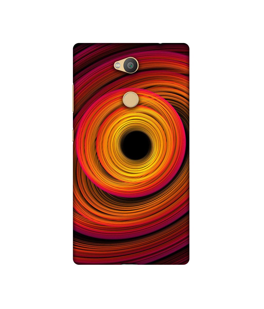 Amazon Brand - Solimo Designer Circle Patternn 3D Printed Hard Back Case Mobile Cover for Sony Xperia L2