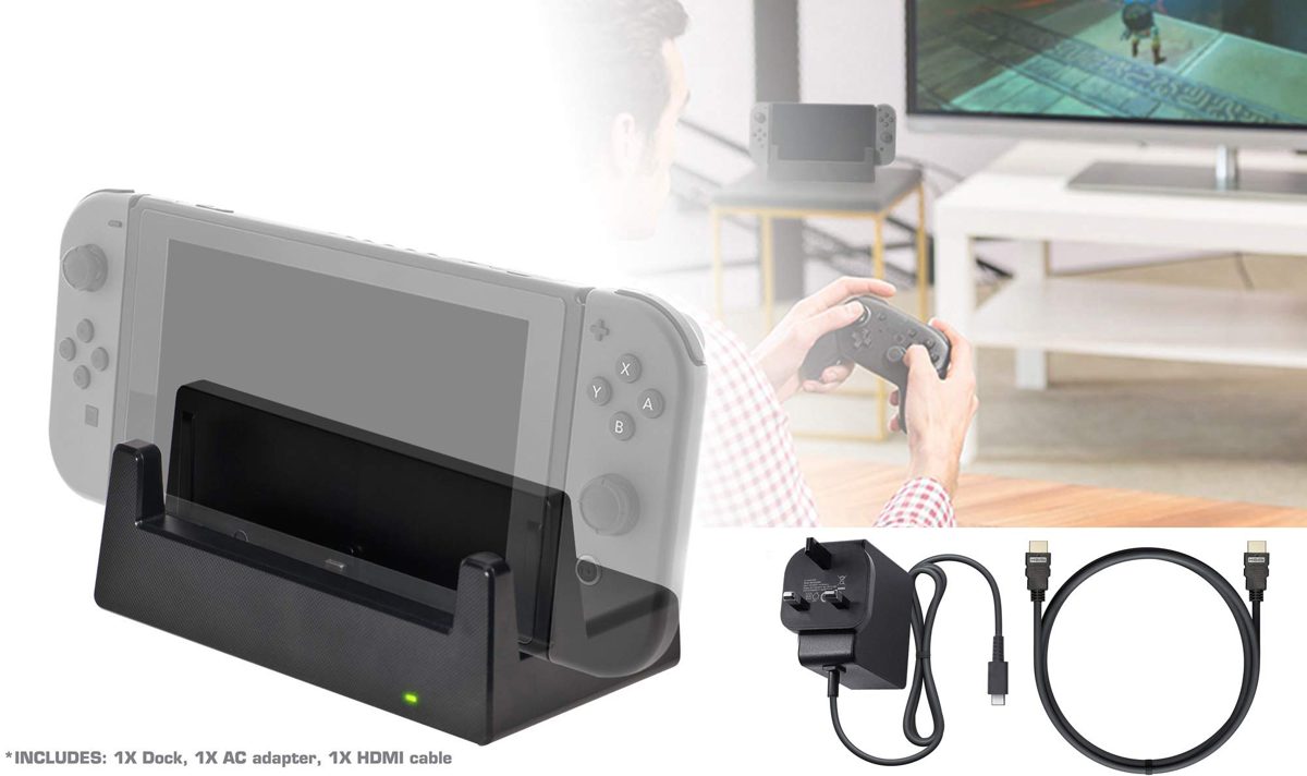iMW Low Profile TV Dock for Nintendo Switch
