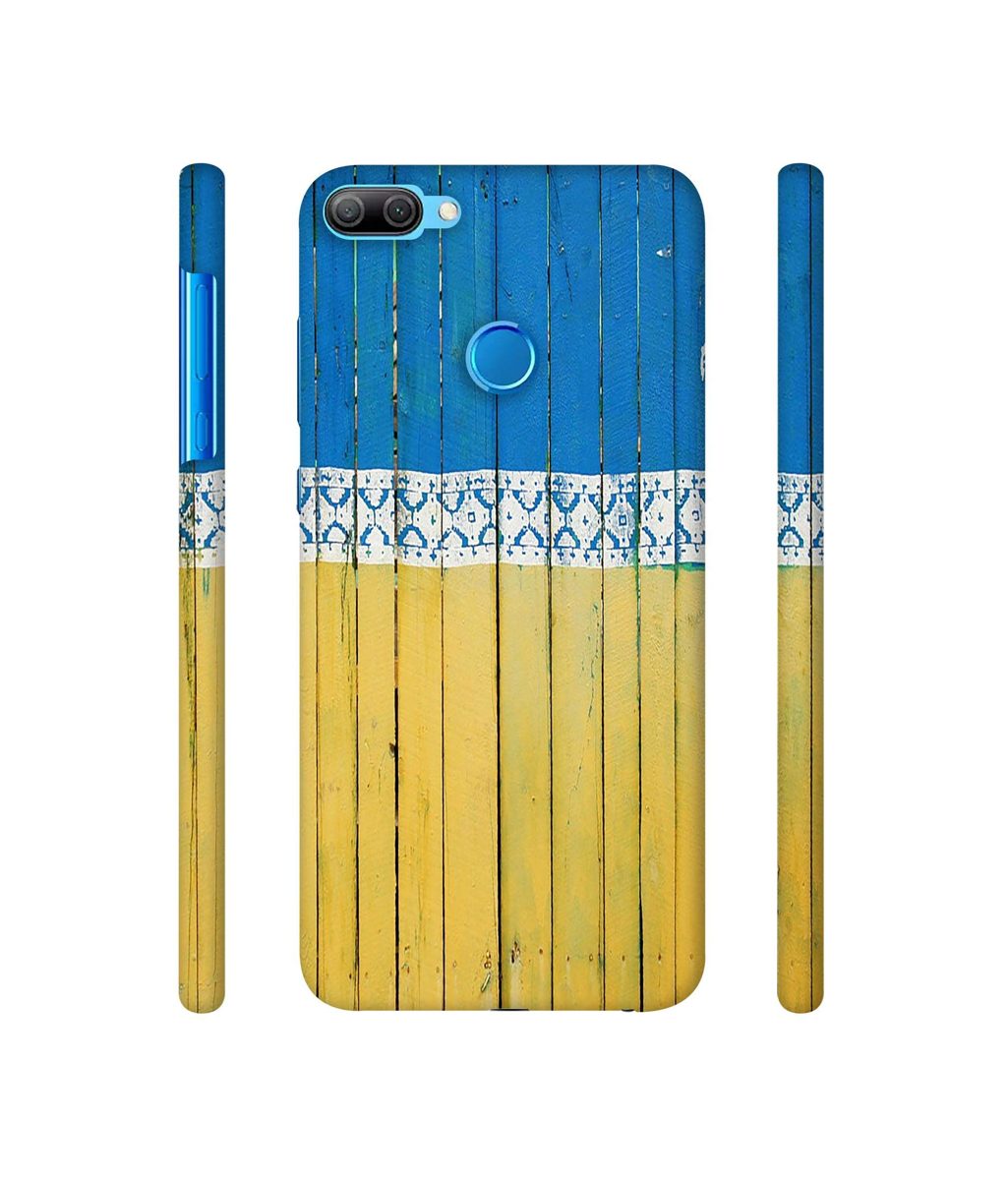 Amazon Brand - Solimo Designer Wooden Pattern 3D Printed Hard Back Case Mobile Cover for Huawei Honor 9N