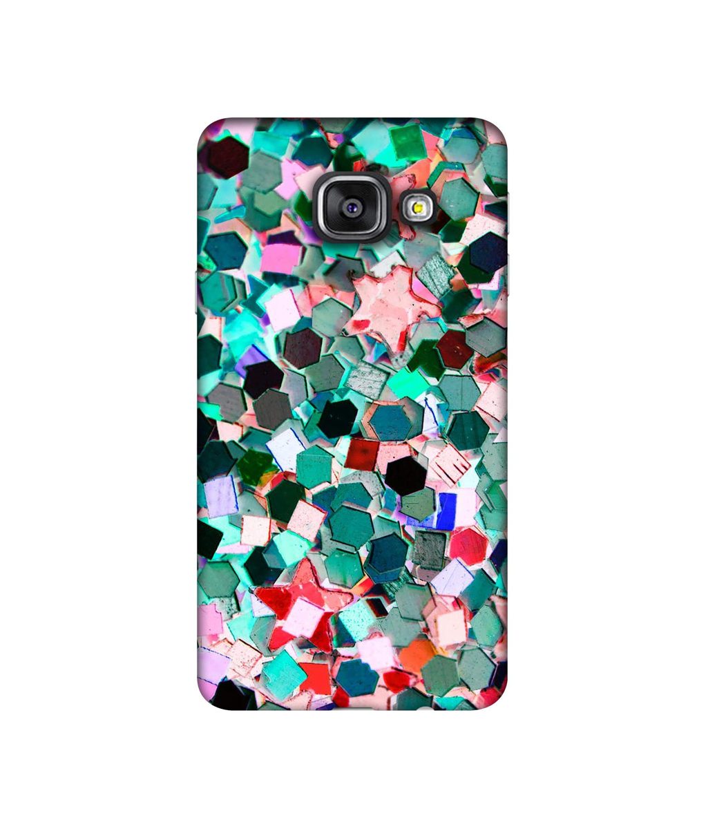 Amazon Brand - Solimo Designer Multicolor Stone 3D Printed Hard Back Case Mobile Cover for Samsung Galaxy A3 (2016)