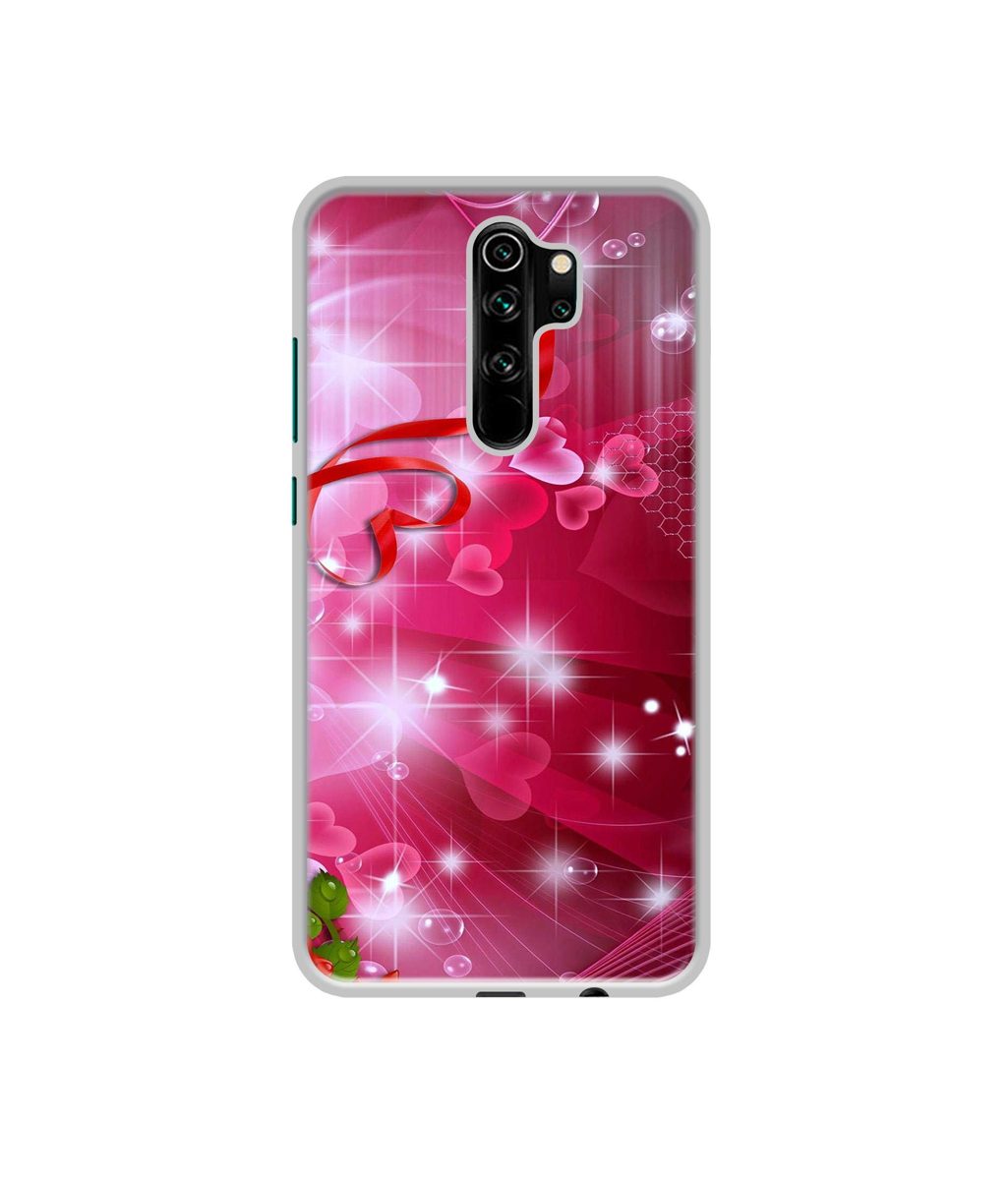 Amazon Brand - Solimo Designer Love UV Printed Soft Back Case Mobile Cover for Mi Redmi Note 8 Pro