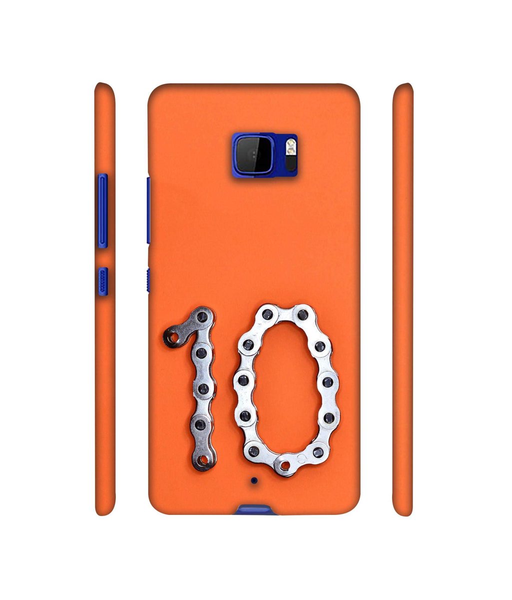 Amazon Brand - Solimo Designer Number Ten 3D Printed Hard Back Case Mobile Cover for HTC U Ultra
