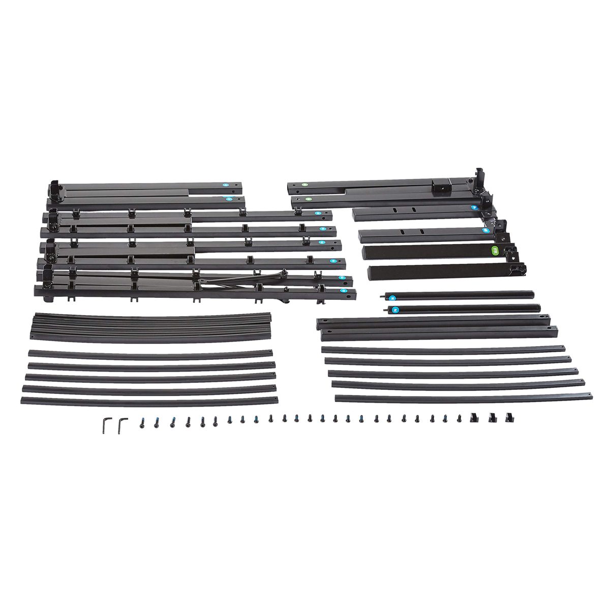 AmazonBasics Heavy Duty Non-Slip Bed Frame with Steel Slats, Easy Assembly - 18" H, (Full)