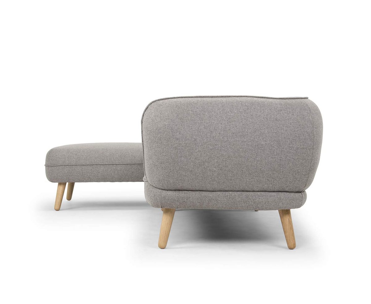 Amazon Movian Kemi 3 Seater Corner Sofa 266 x 86 x 73 cm Grey