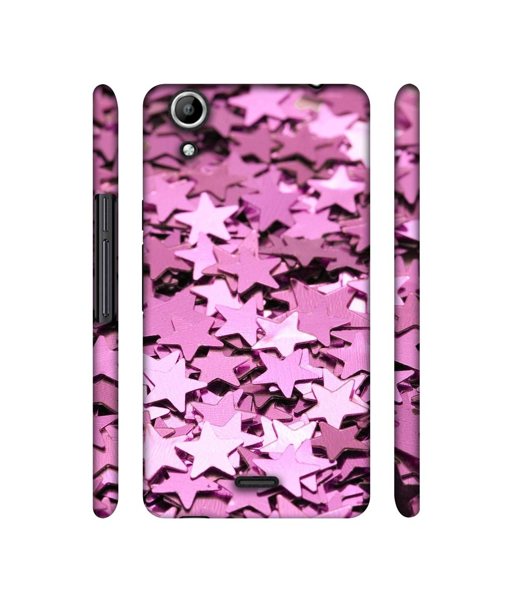 Amazon Brand - Solimo Designer Glitter Stars 3D Printed Hard Back Case Mobile Cover for Micromax Canvas Selfie 2 Q340