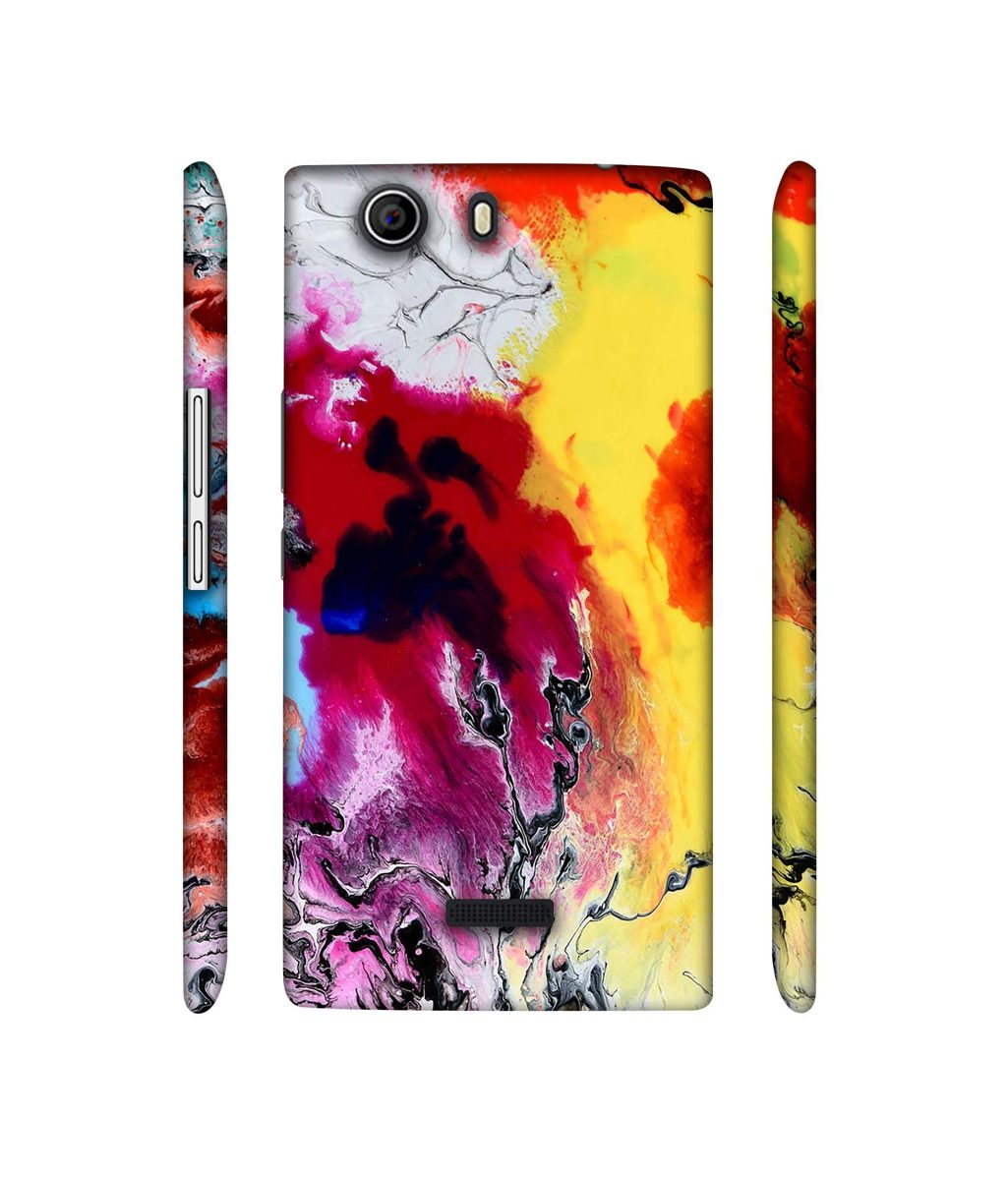 Amazon Brand - Solimo Designer Smash Color 3D Printed Hard Back Case Mobile Cover for Micromax Canvas Nitro 2 E311