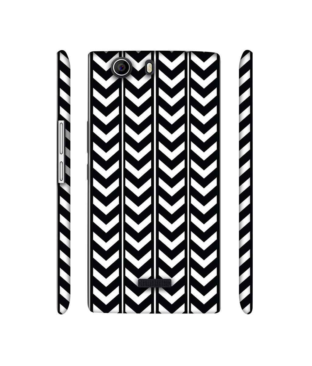 Amazon Brand - Solimo Designer Arrow Texture 3D Printed Hard Back Case Mobile Cover for Micromax Canvas Nitro 2 E311
