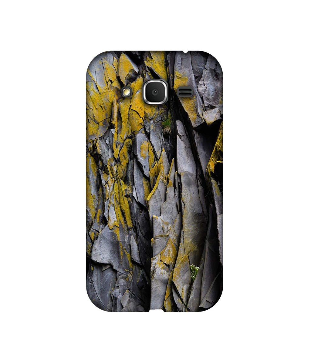 Amazon Brand - Solimo Designer Rock Texture 3D Printed Hard Back Case Mobile Cover for Samsung Galaxy Core Prime