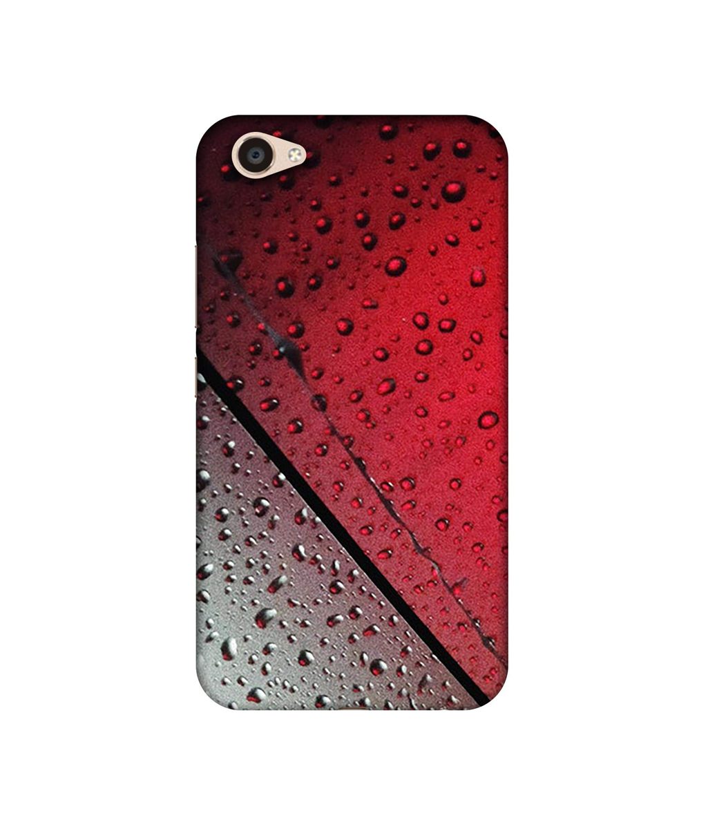 Amazon Brand - Solimo Designer Water Drop On Glass UV Printed Soft Back Case Mobile Cover for Vivo V5 Plus