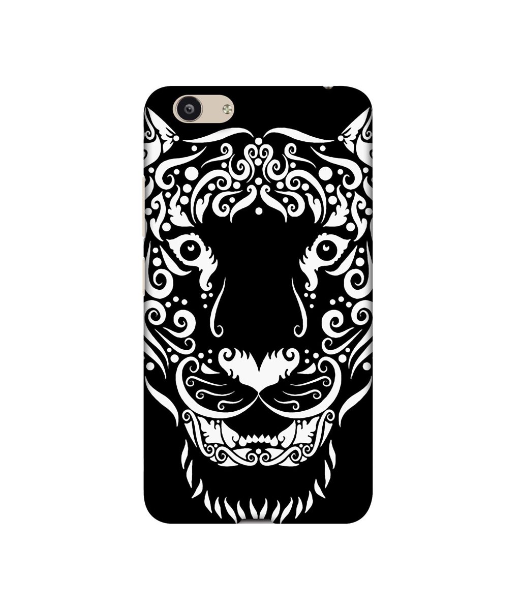 Amazon Brand - Solimo Designer White Tiger 3D Printed Hard Back Case Mobile Cover for Vivo Y53