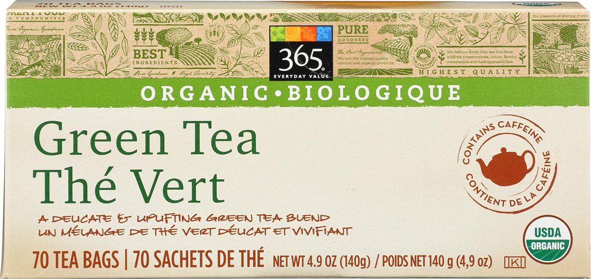 365 Everyday Value, Organic Green Tea (70 Tea Bags), 4.9 oz