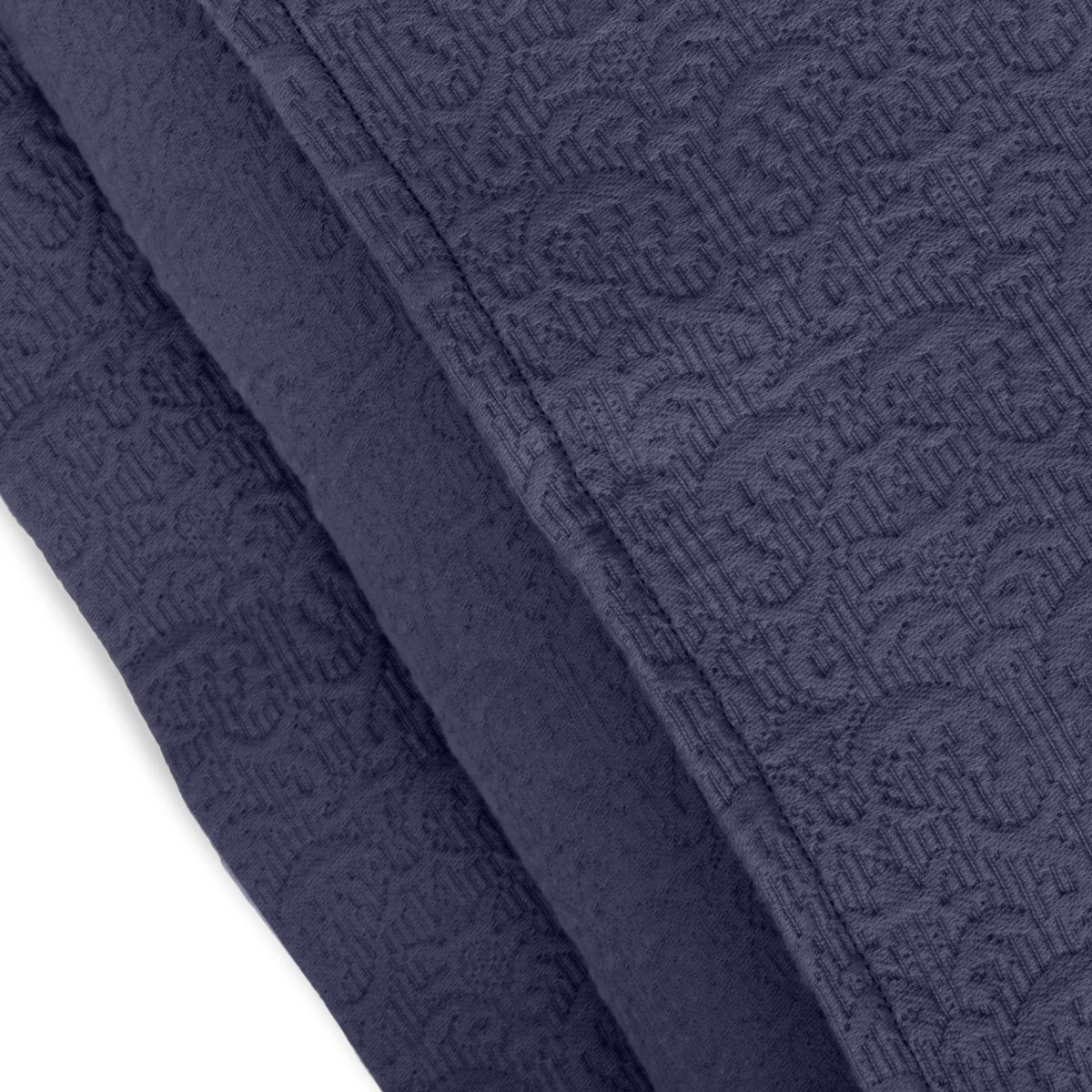 Pinzon Avalon Matelasse Jacquard Sham - Standard, Indigo Blue