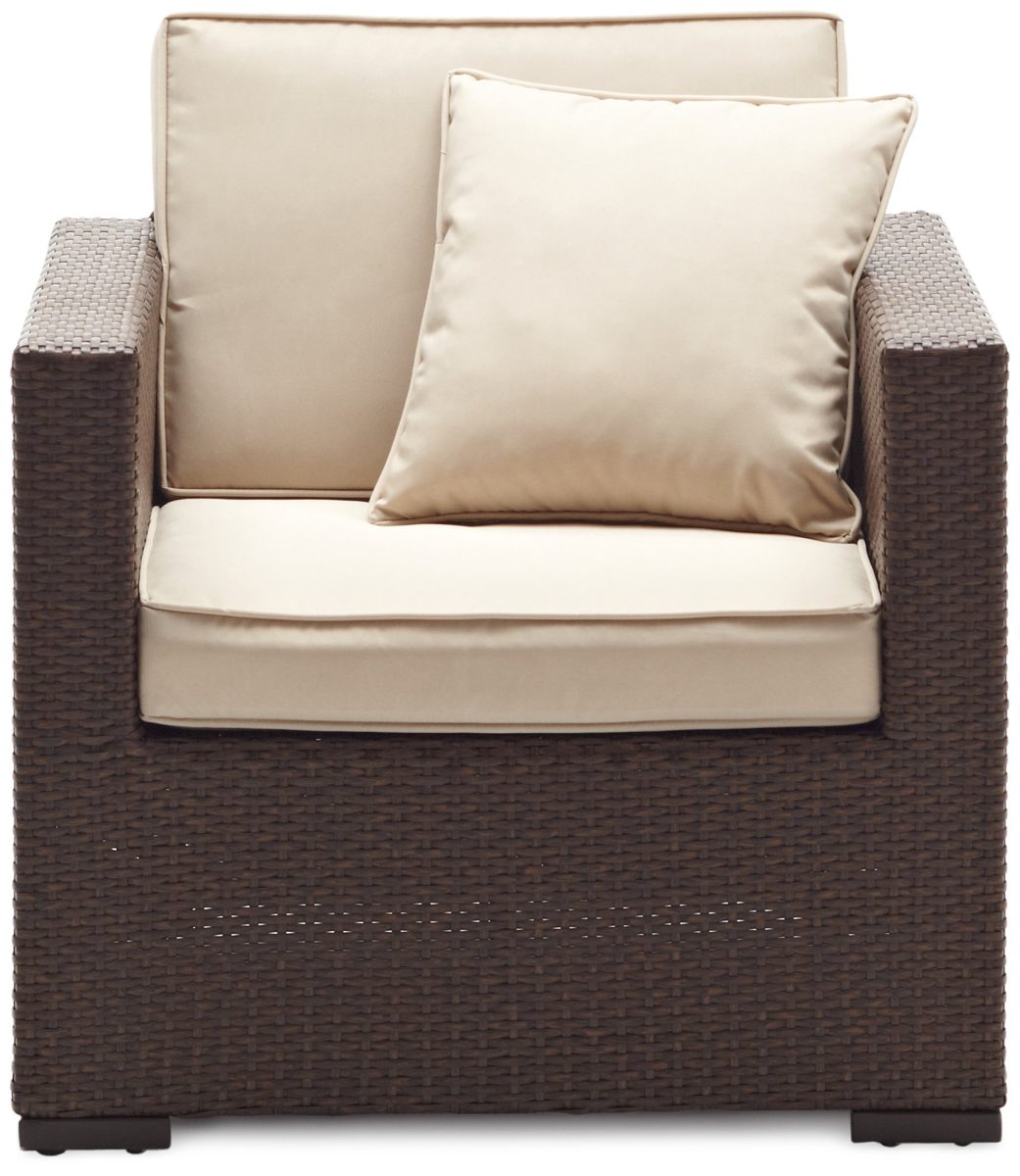 Strathwood Griffen All-Weather Garden Furniture  Garden Furniture - Wicker / Poly Rattan Chair Dark Brown