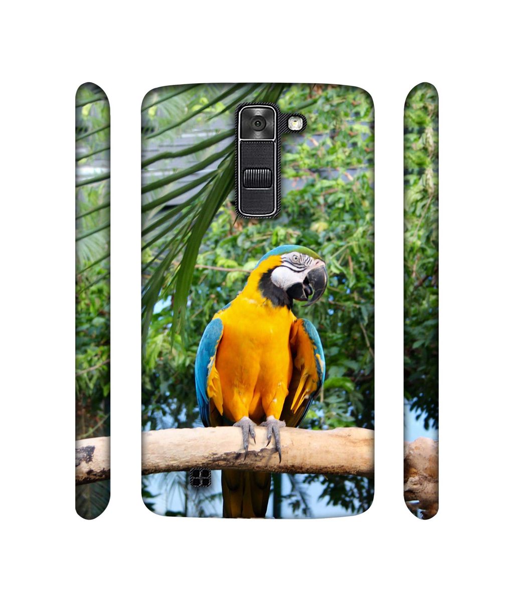 Amazon Brand - Solimo Designer Macaw Bird 3D Printed Hard Back Case Mobile Cover for LG K7