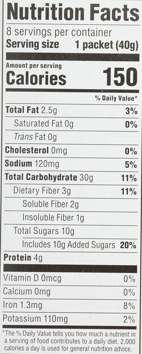 365 Everyday Value, Organic Instant Oatmeal, Oats & Flax, 8 ct