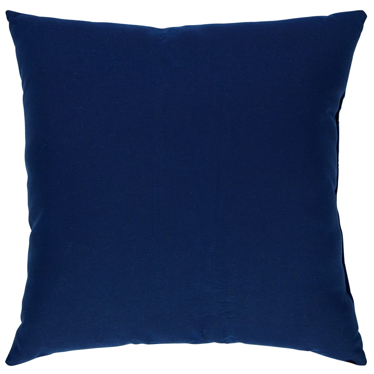 Amazon Brand – Rivet Modern Graphic Outdoor Throw Pillow - 17 x 17 Inch, Dark Denim