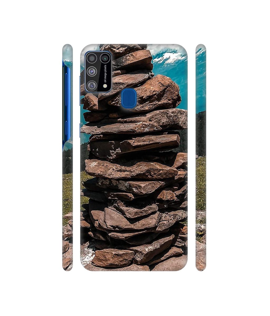 Amazon Brand - Solimo Designer Rocks 3D Printed Hard Back Case Mobile Cover for Samsung Galaxy M31